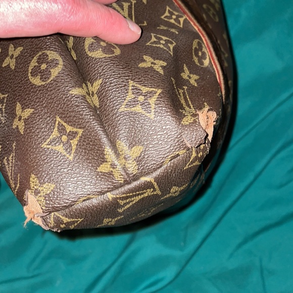 Louis Vuitton Signature Print Large Canvas Tote - Picture 4 of 10